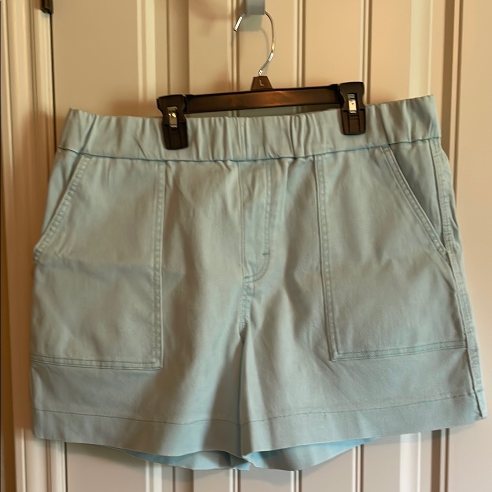 Lee Blue High Waist Summer Shorts